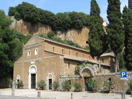 Castel Sant Elia Italia.Sant Anastasio A Castel Sant Elia